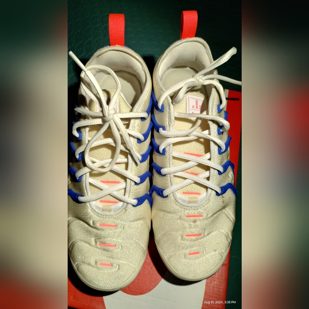 MEN'S VaporMax Plus Blue and White